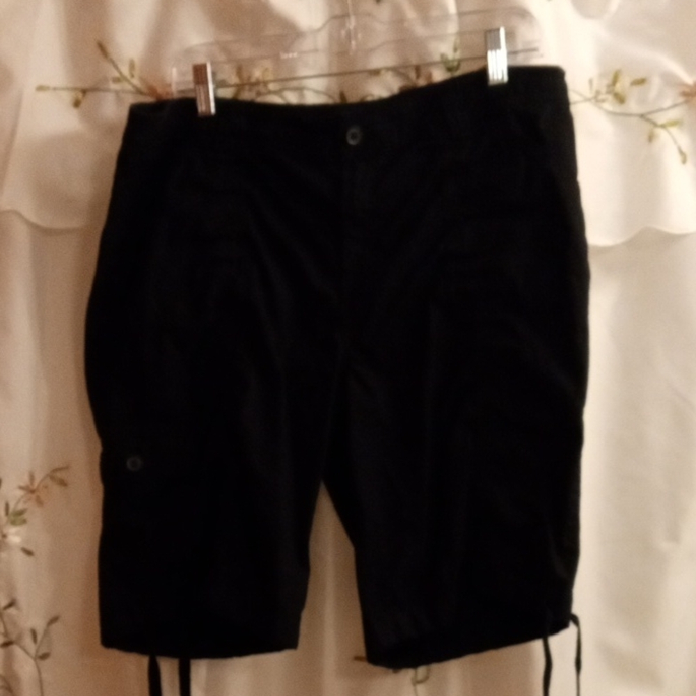 St. John's Bay Dark Cargo Shorts